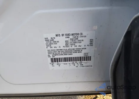 2020 Ford Edge Sel z USA, uszkodzony, nr VIN 2FMPK4J96LBB13995